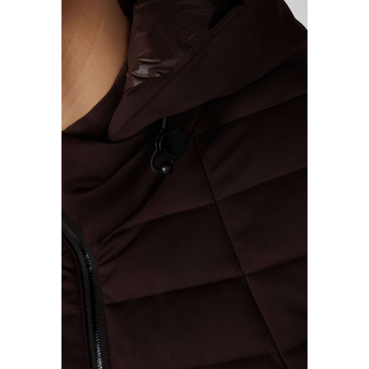 Pikeur Blouson QuiltShield Fleece AW26 Marron chocolat