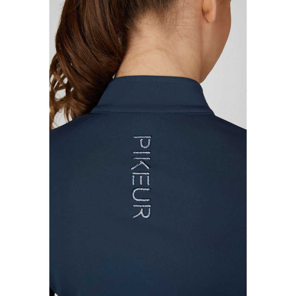 Pikeur Chemise Zip Athleisure AW26 Longues Manches Navy Blue