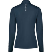 Pikeur Chemise Zip Athleisure AW26 Longues Manches Pine Green