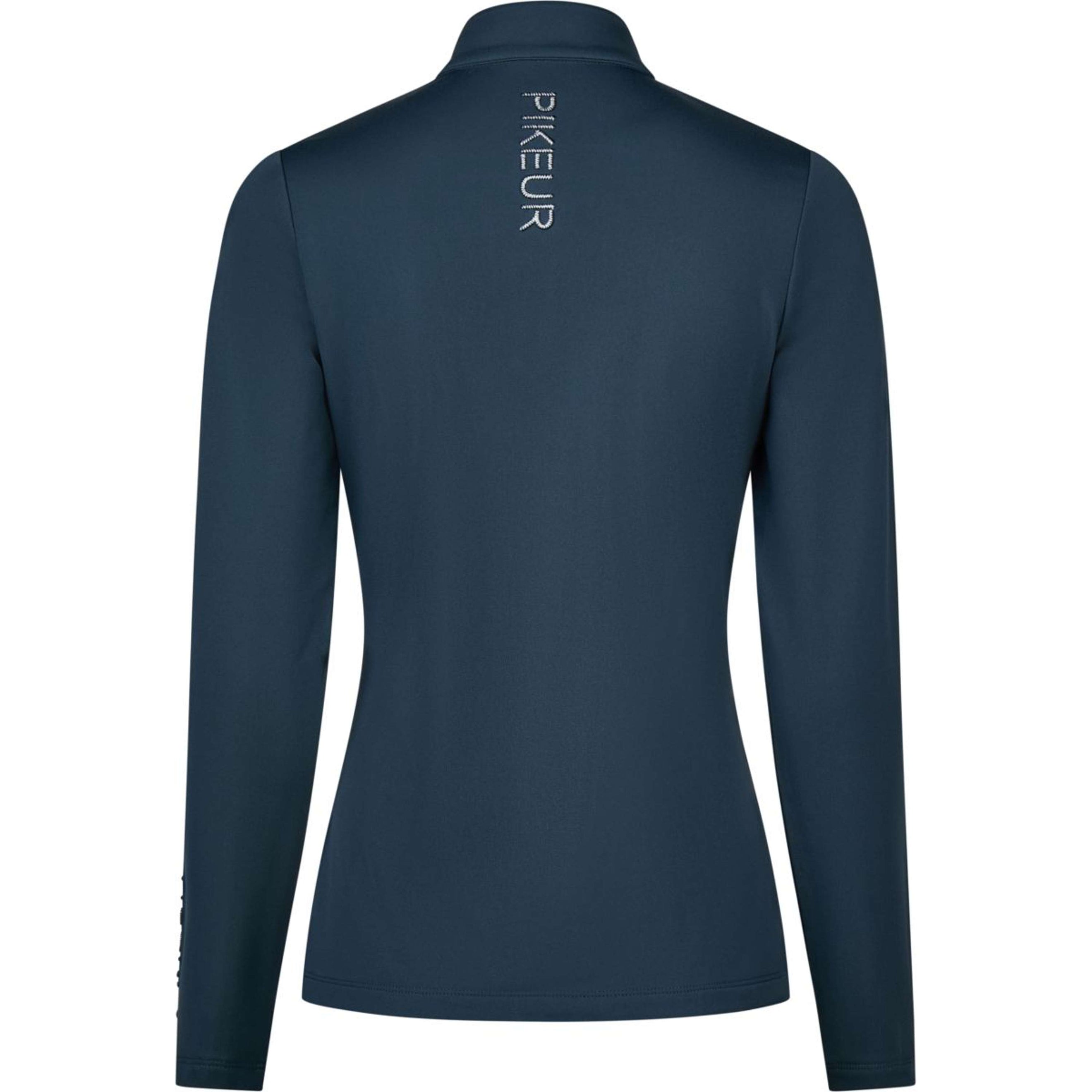 Pikeur Chemise Zip Athleisure AW26 Longues Manches Pine Green
