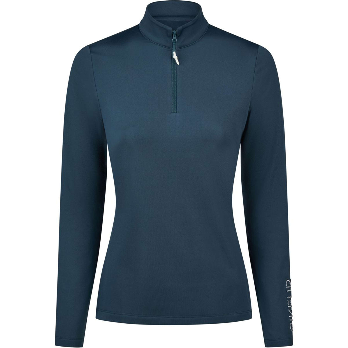 Pikeur Chemise Zip Athleisure AW26 Longues Manches Pine Green