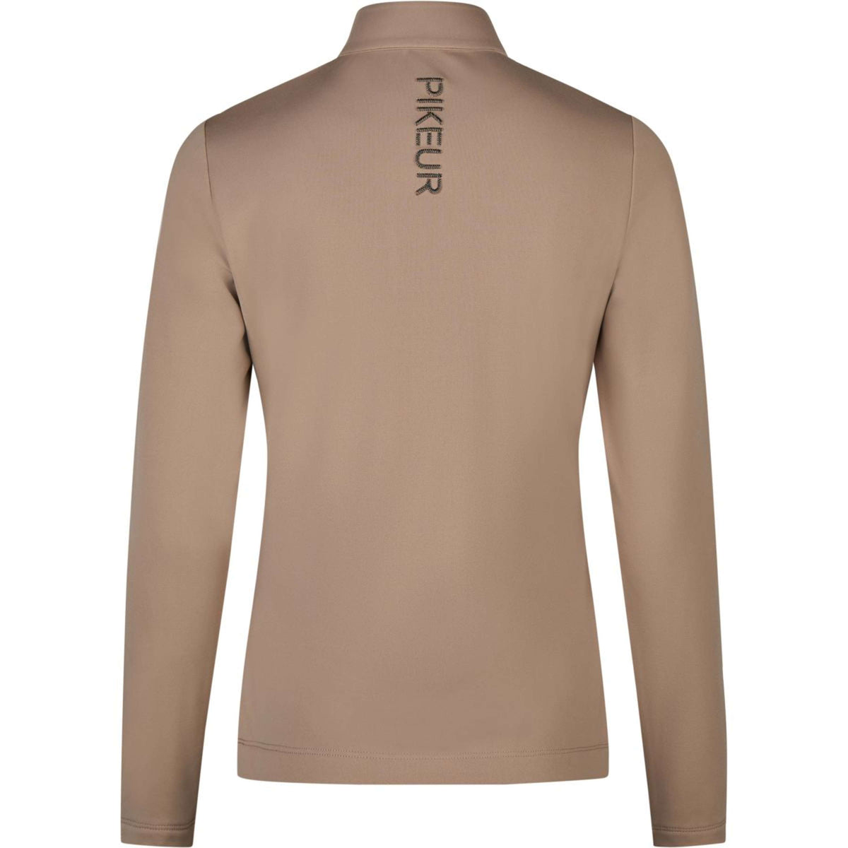 Pikeur Chemise Zip Athleisure AW26 Longues Manches Mocha Cream