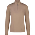 Pikeur Chemise Zip Athleisure AW26 Longues Manches Mocha Cream