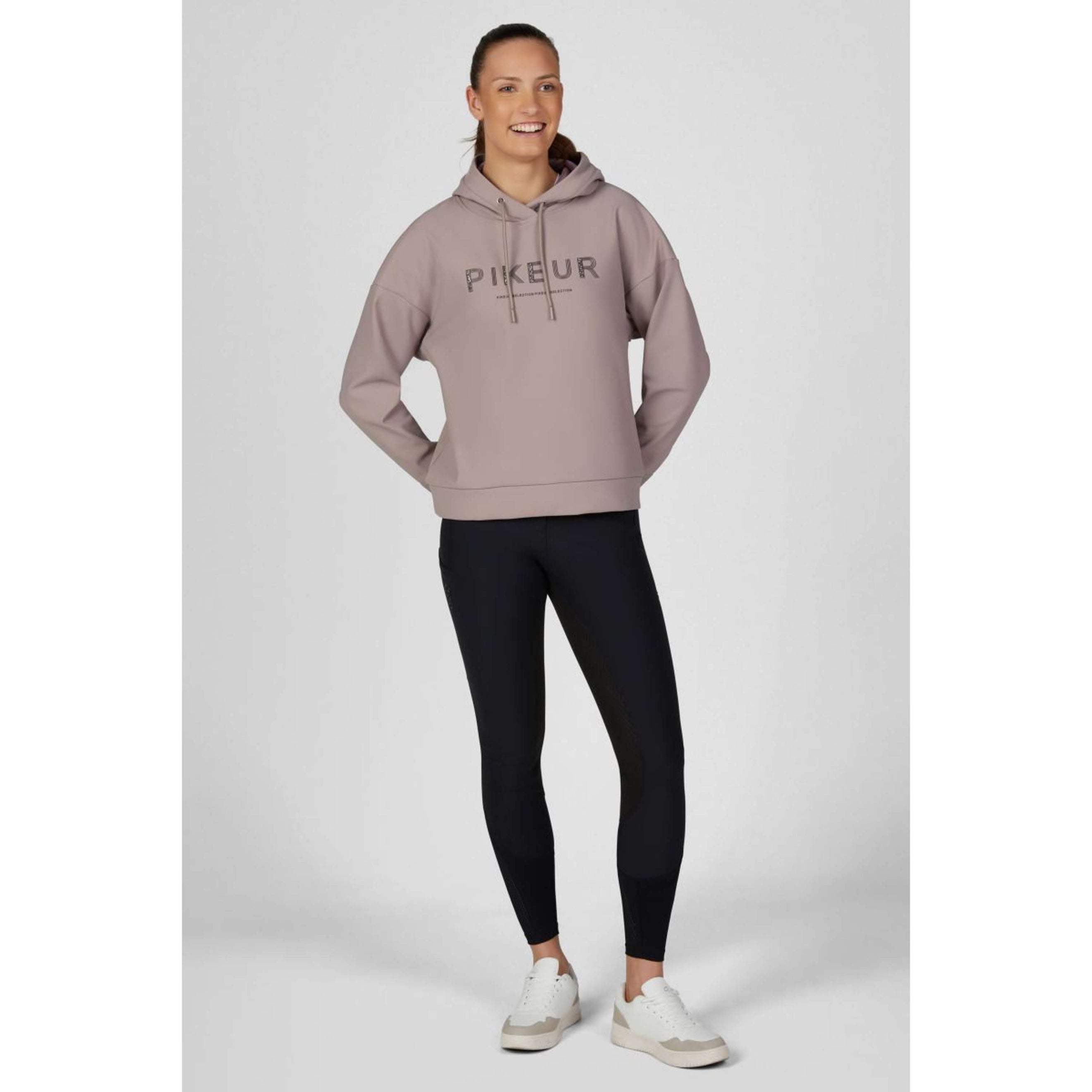 Pikeur Pull col Hoodie PlushLuxe Selection AW26 Ash Mauve