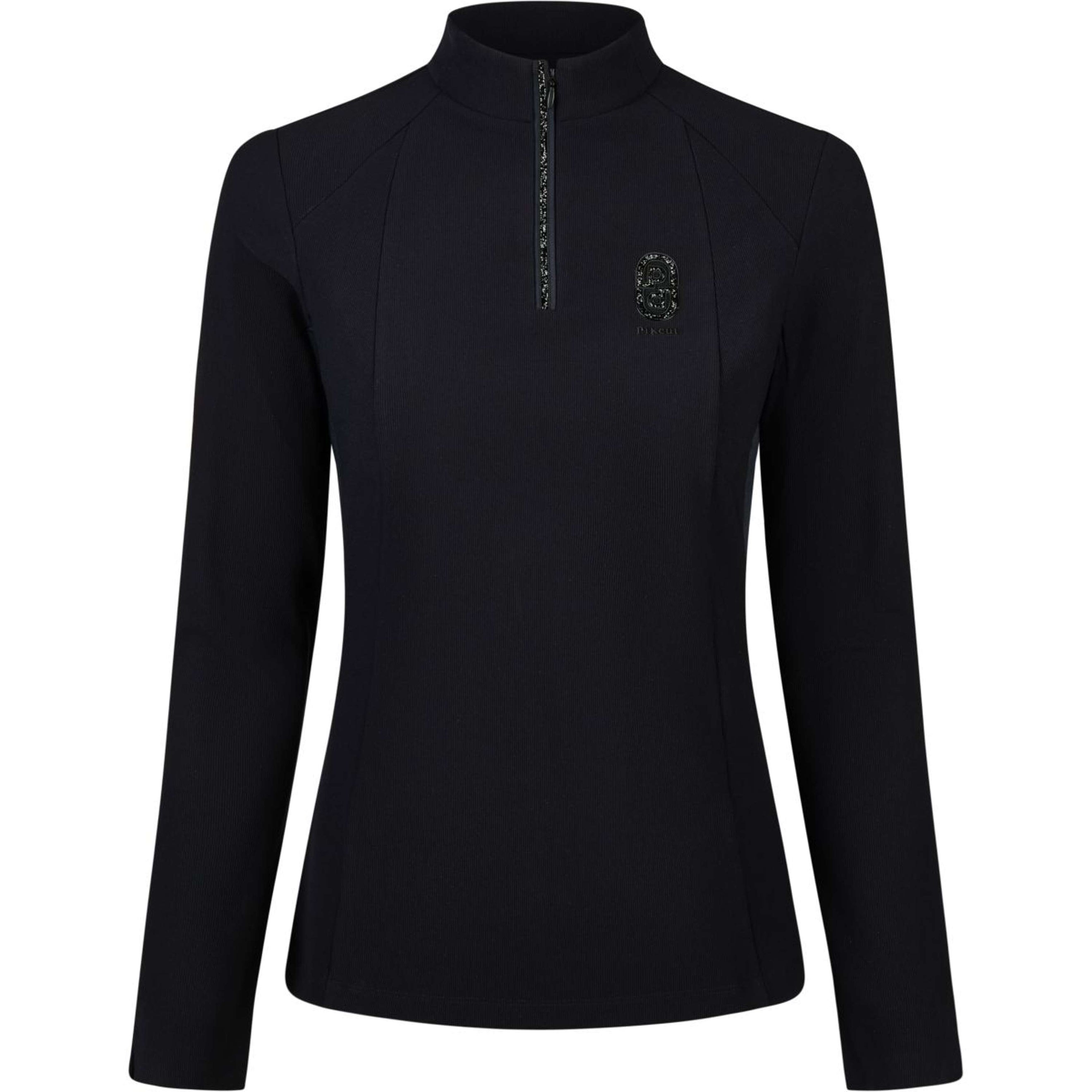 Pikeur Chemise Zip Rip Selection AW26 Longues Manches Noir