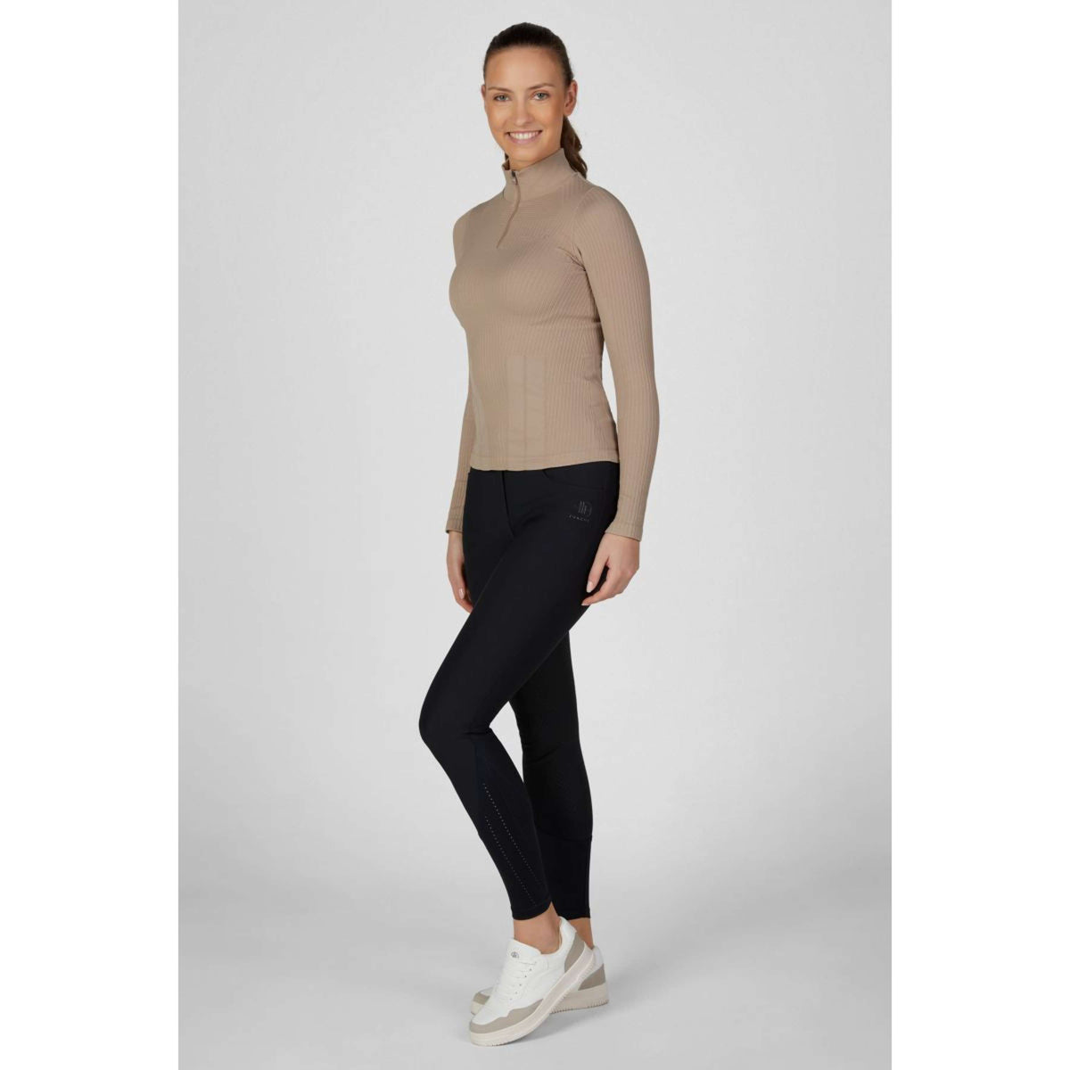 Pikeur Chemise 3D Athleisure AW26 Mocha Cream