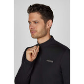 Pikeur Chemise Zip Athleisure AW26 Hommes Noir