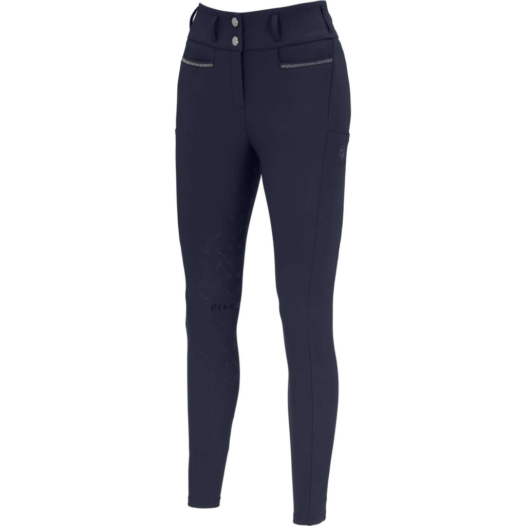 Pikeur Pantalon d'Équitation Linnet GripTec SO Highwaist Full Grip Nightblue