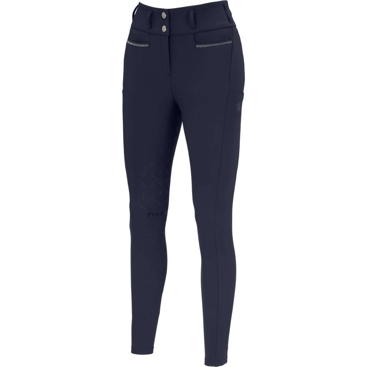 Pikeur Pantalon d'Équitation Linnet GripTec SO Highwaist Full Grip Nightblue