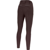 Pikeur Pantalon d'Équitation Linnet GripTec SO Highwaist Full Grip Marron chocolat