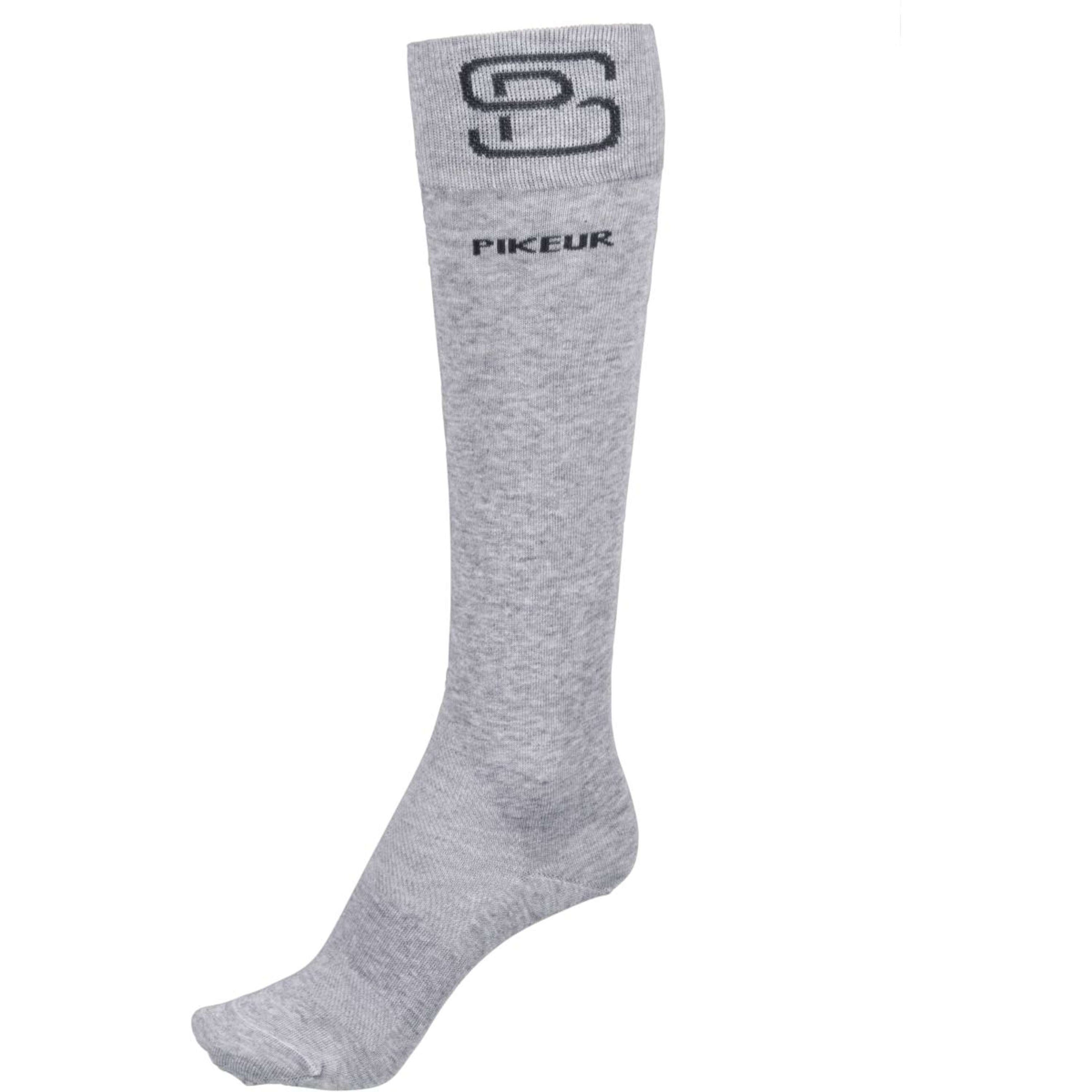 Pikeur Chaussettes Sports Mesh Gris clair Mélange Pikeur Chaussettes Sports Mesh Gris clair Mélange