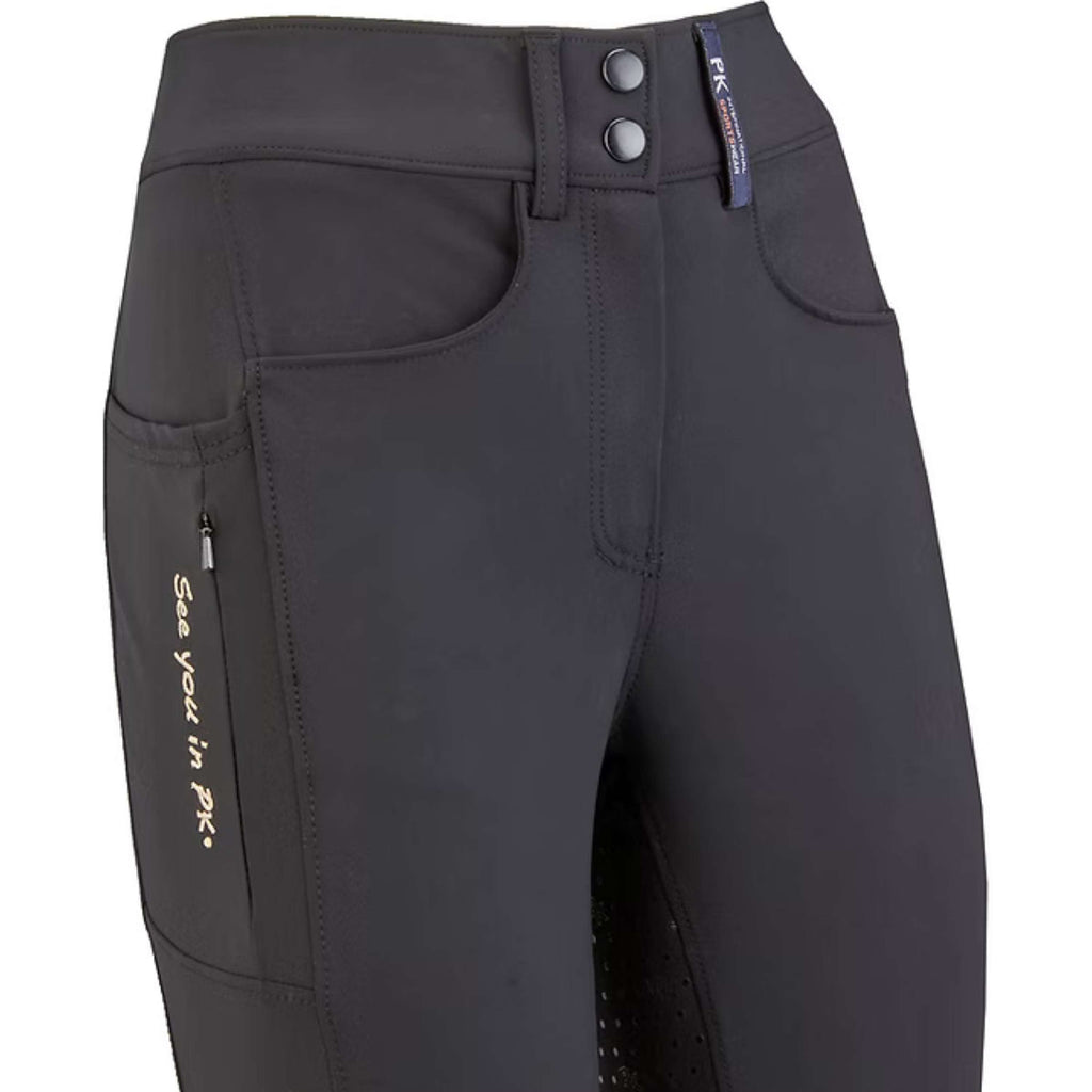 PK Pantalon d'Équitation Ruby Full Grip Onyx