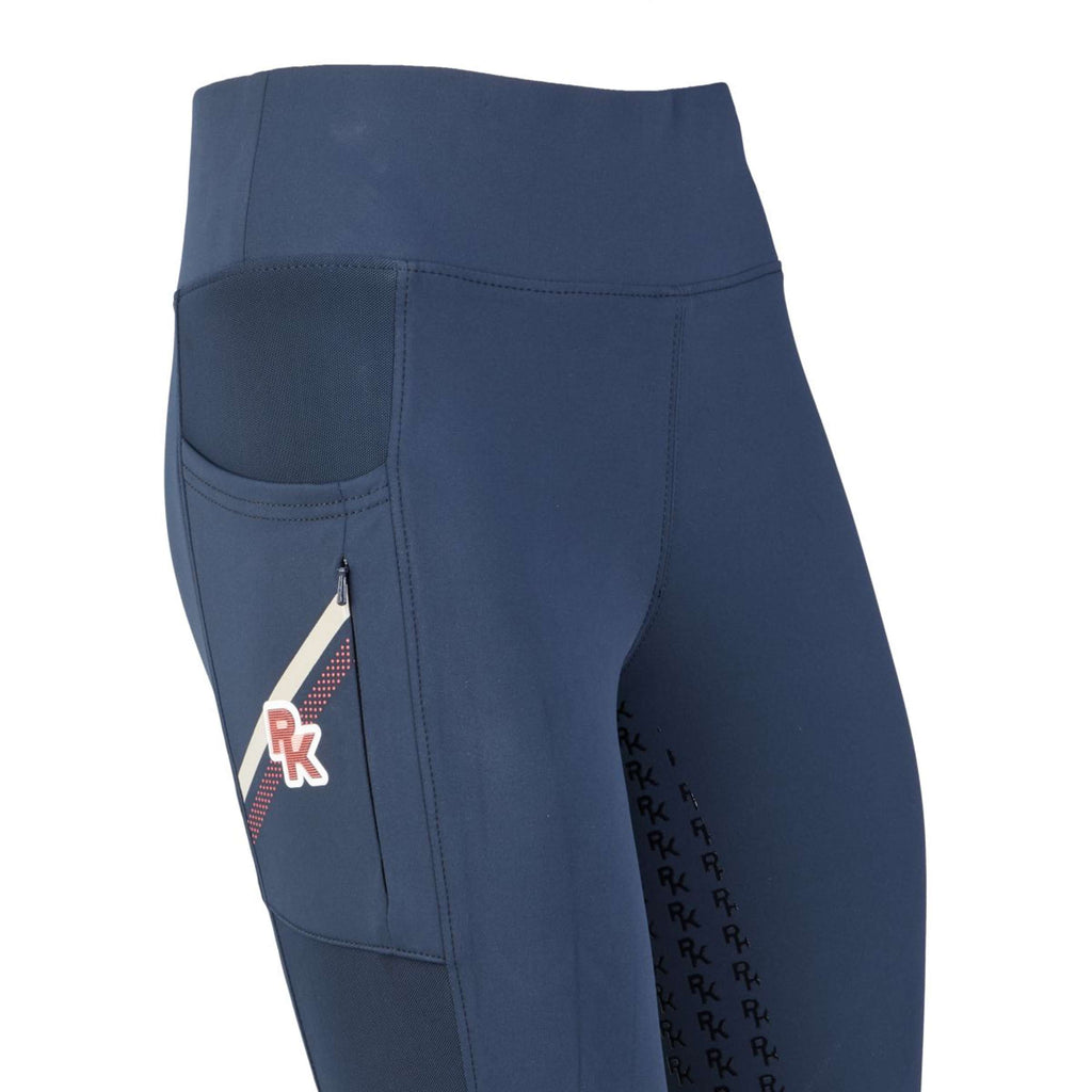 PK International Legging d'Équitation Bretton Full Grip Moonlight