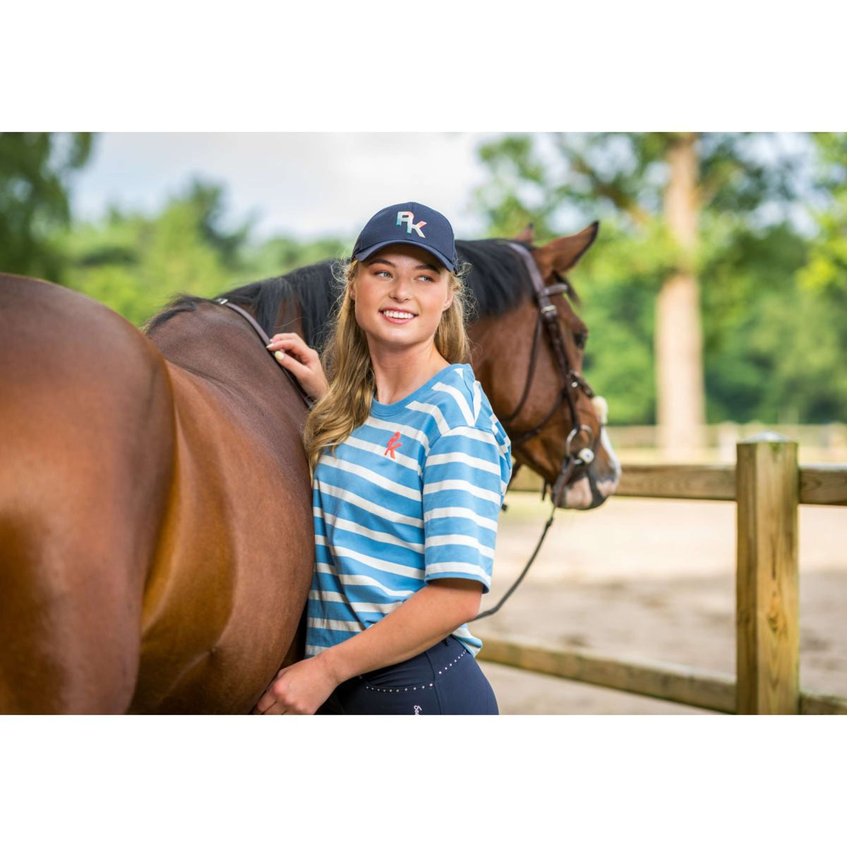 PK International T-Shirt Dalmore Coton Bleu ciel
