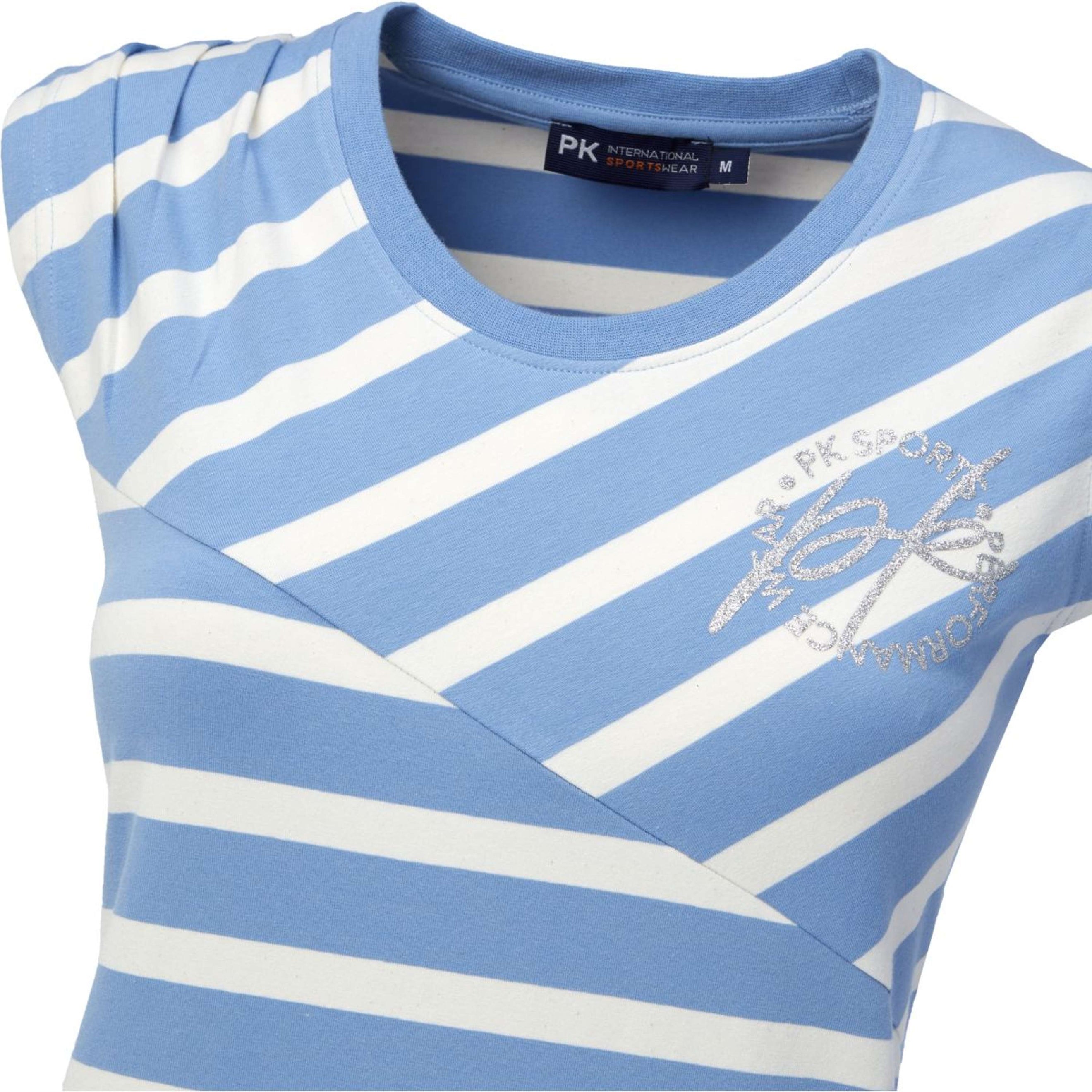 PK International T-Shirt Dantos Coton Bleu ciel