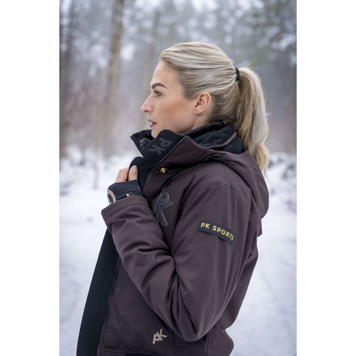PK Veste Powerdale Café-Marron