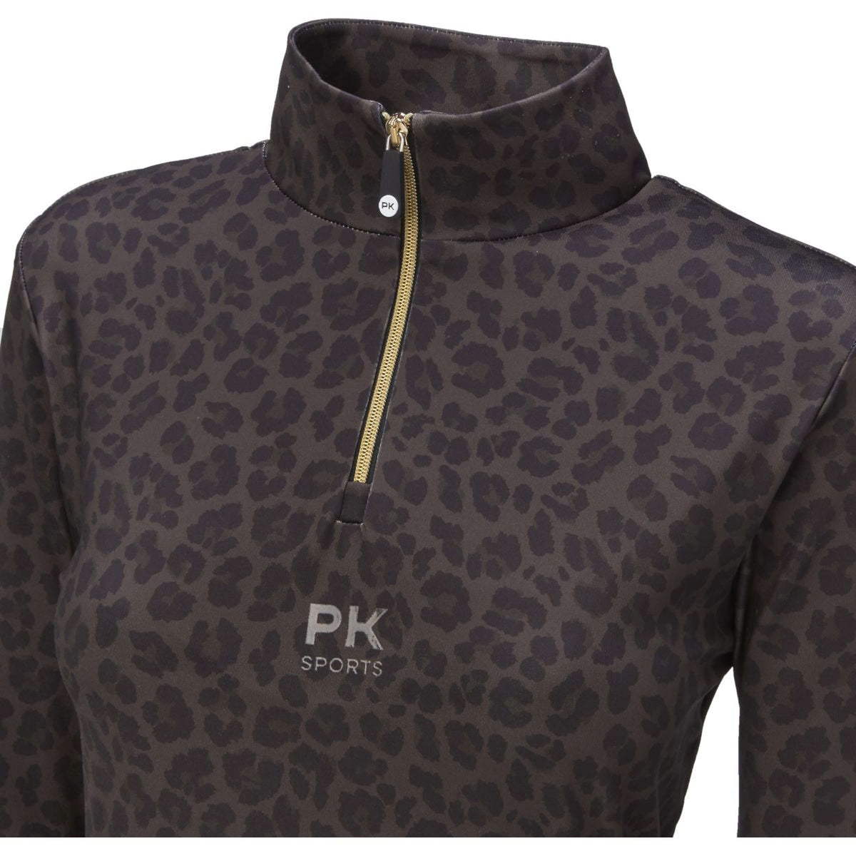 PK Chemise Vixer Longues Manches All Over Coffee