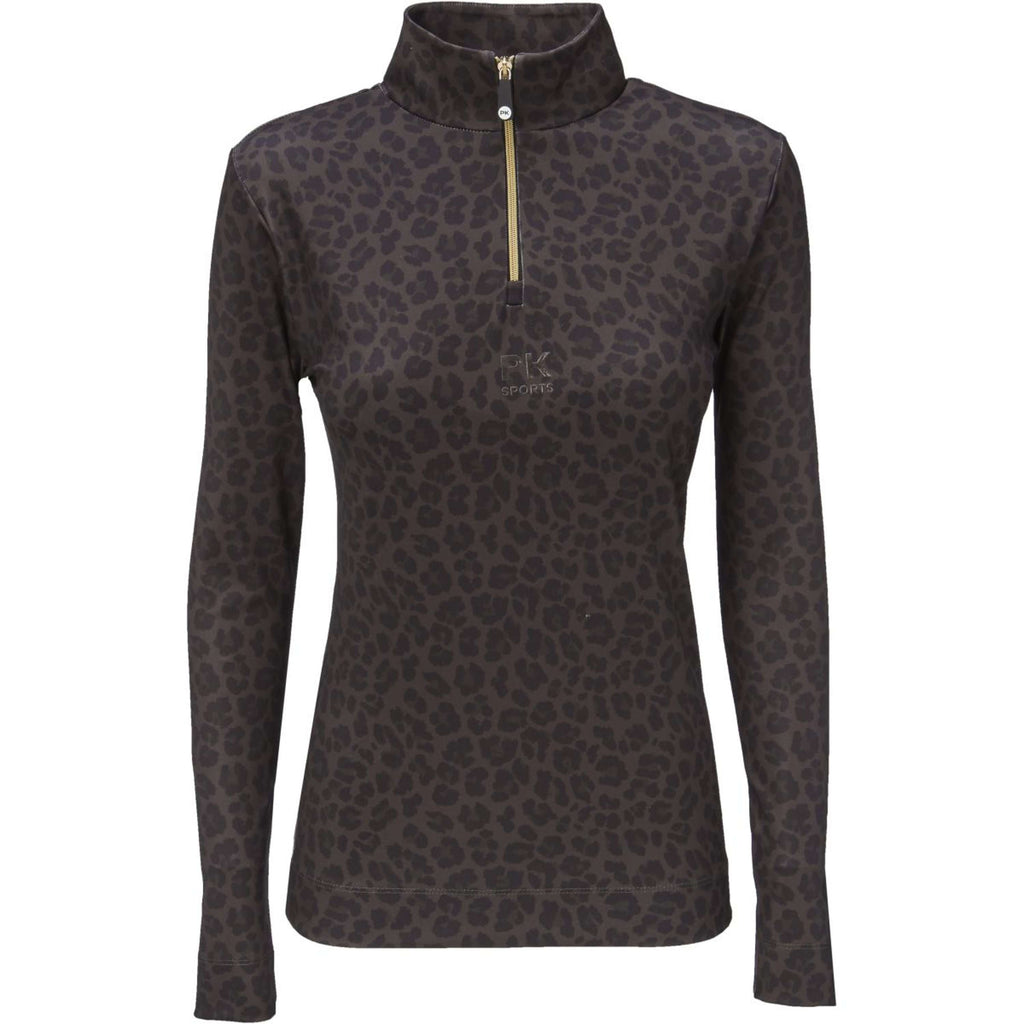 PK Chemise Vixer Longues Manches All Over Coffee
