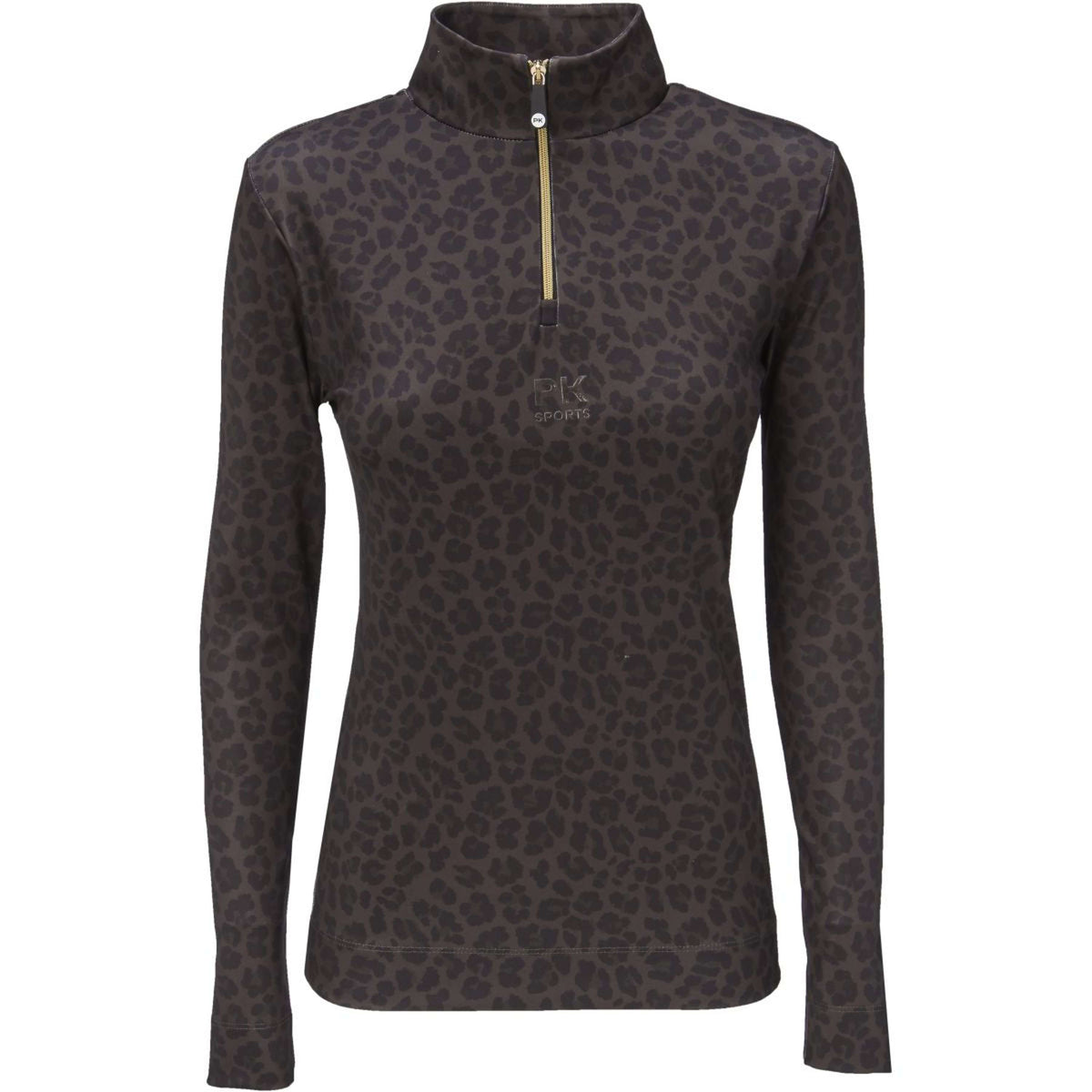 PK Chemise Vixer Longues Manches All Over Coffee