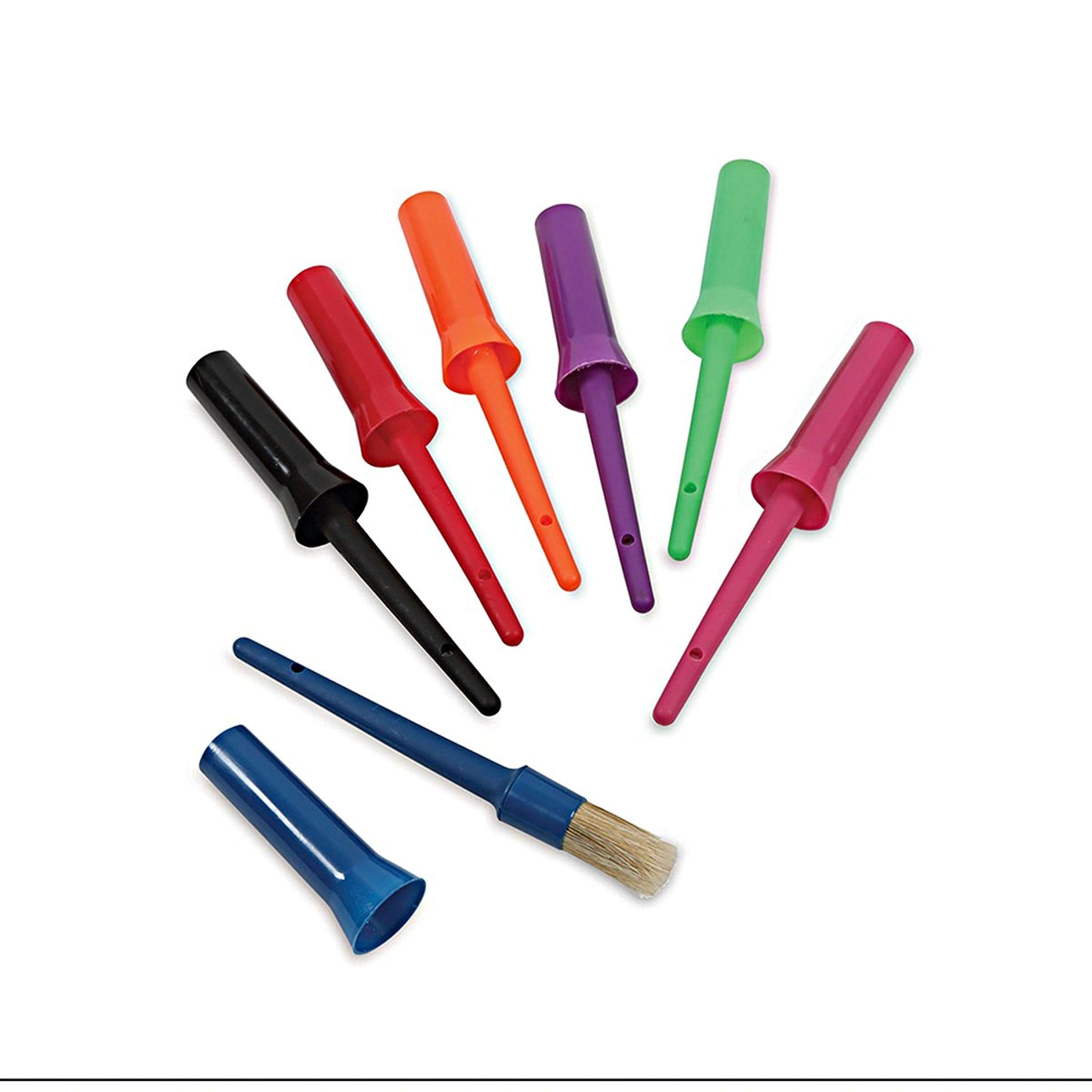 Shires Pinceau pour Huile à Sabots Plastique Orange Shires Pinceau pour Huile à Sabots Plastique Orange