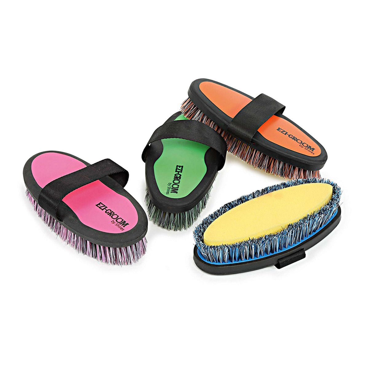 Ezi-groom by Shires Brosse pour Lavage/brosse de Netoyage Bright Pink