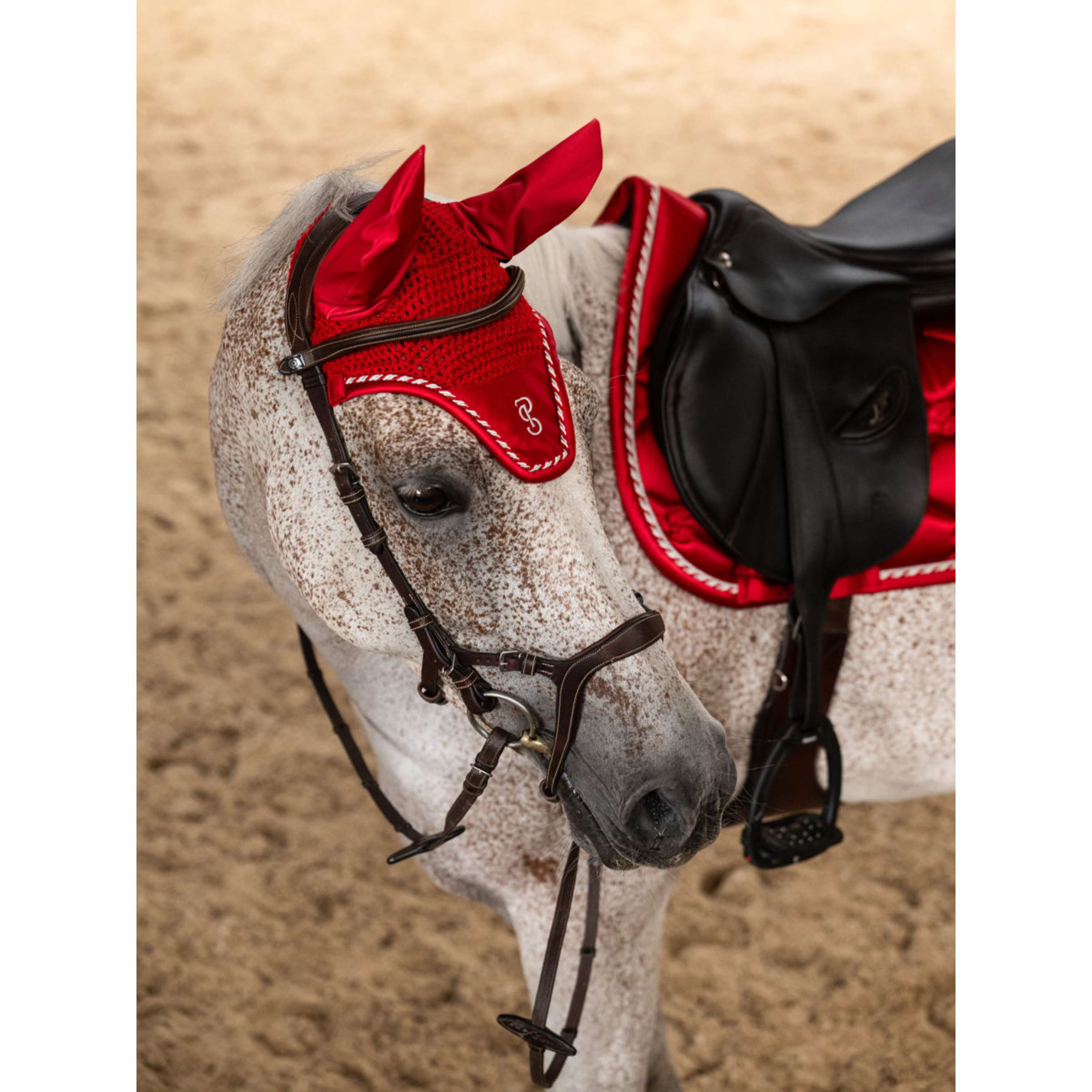 PS of Sweden Tapis de Selle Signature de Saut Cranberry Red