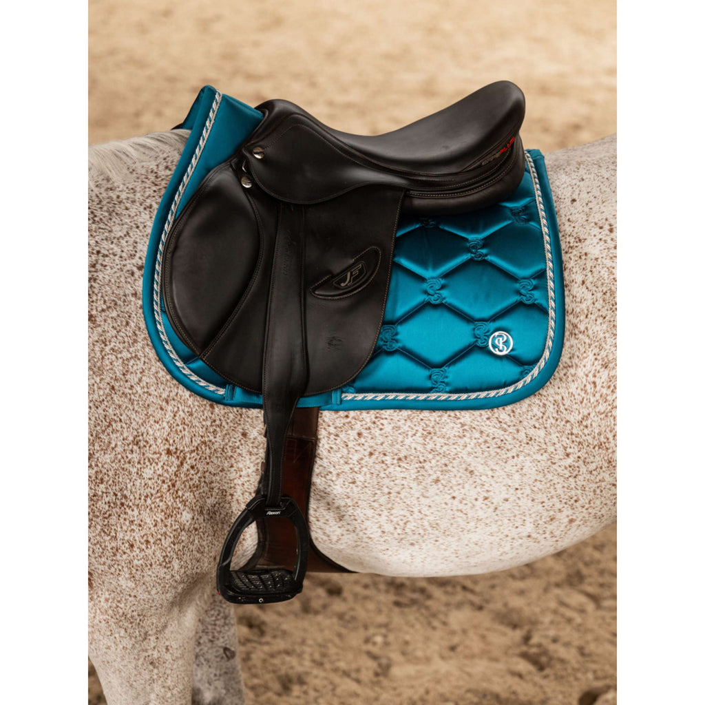 PS of Sweden Tapis de Selle Signature de Saut Evening Teal