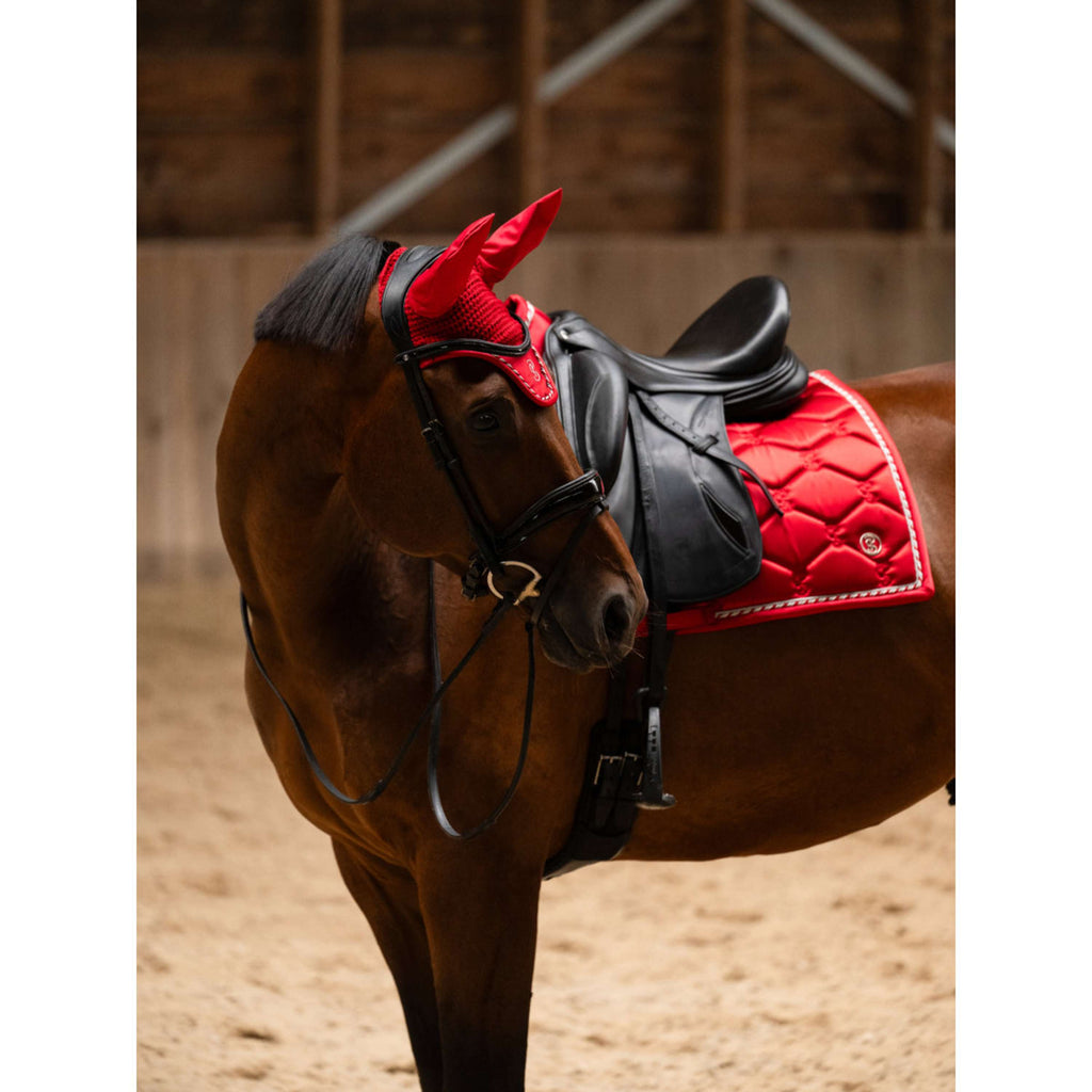 PS of Sweden Tapis de Selle Signature Dressage Cranberry Red