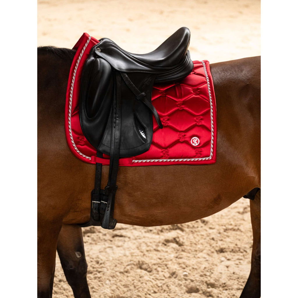 PS of Sweden Tapis de Selle Signature Dressage Cranberry Red