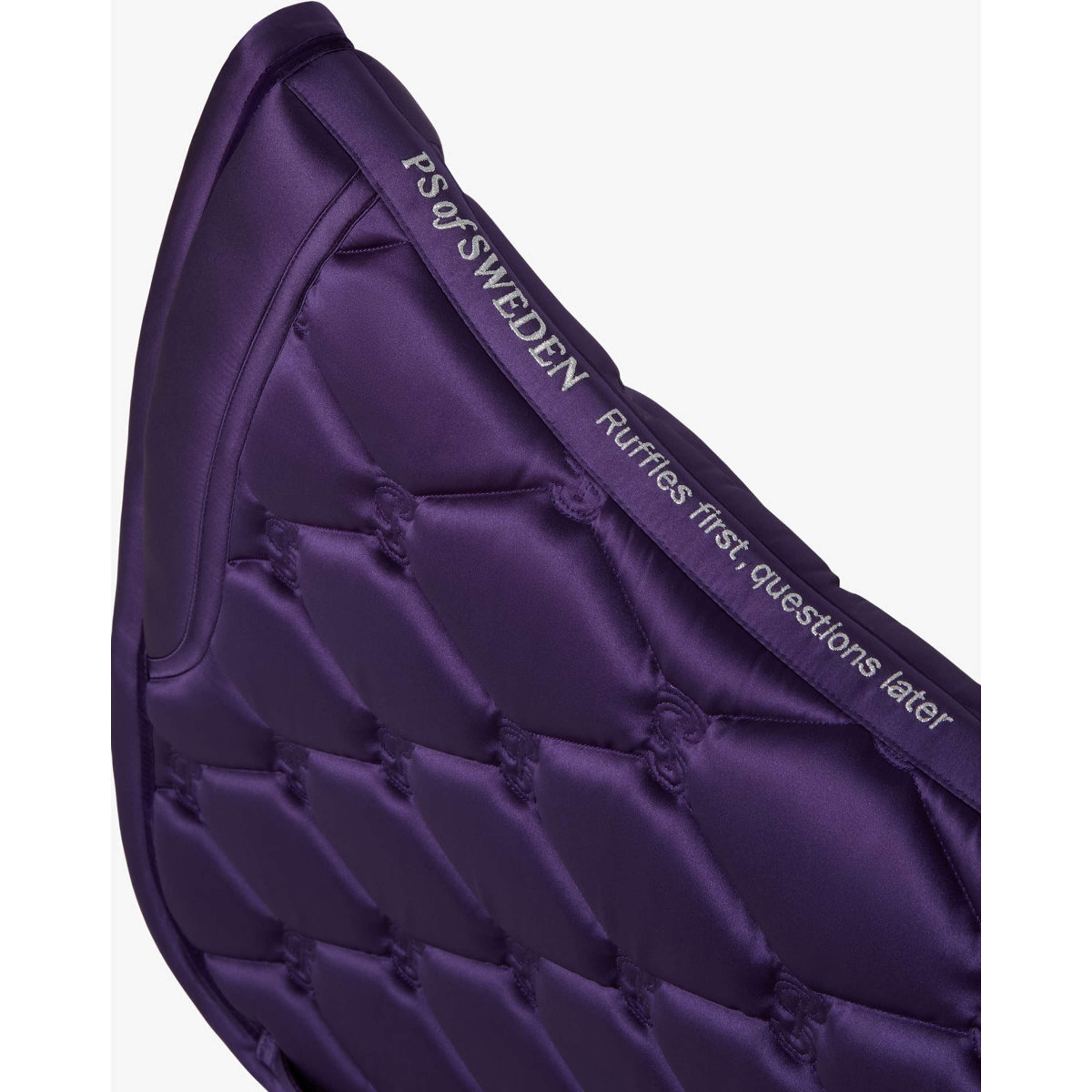 PS of Sweden Tapis de Selle Ruffle Dressage Eclipse Purple