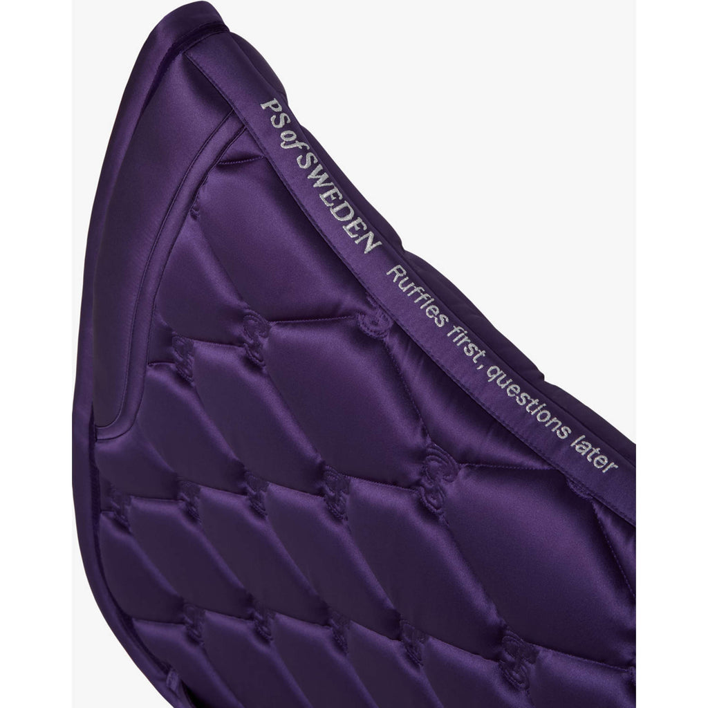 PS of Sweden Tapis de Selle Ruffle Dressage Eclipse Purple