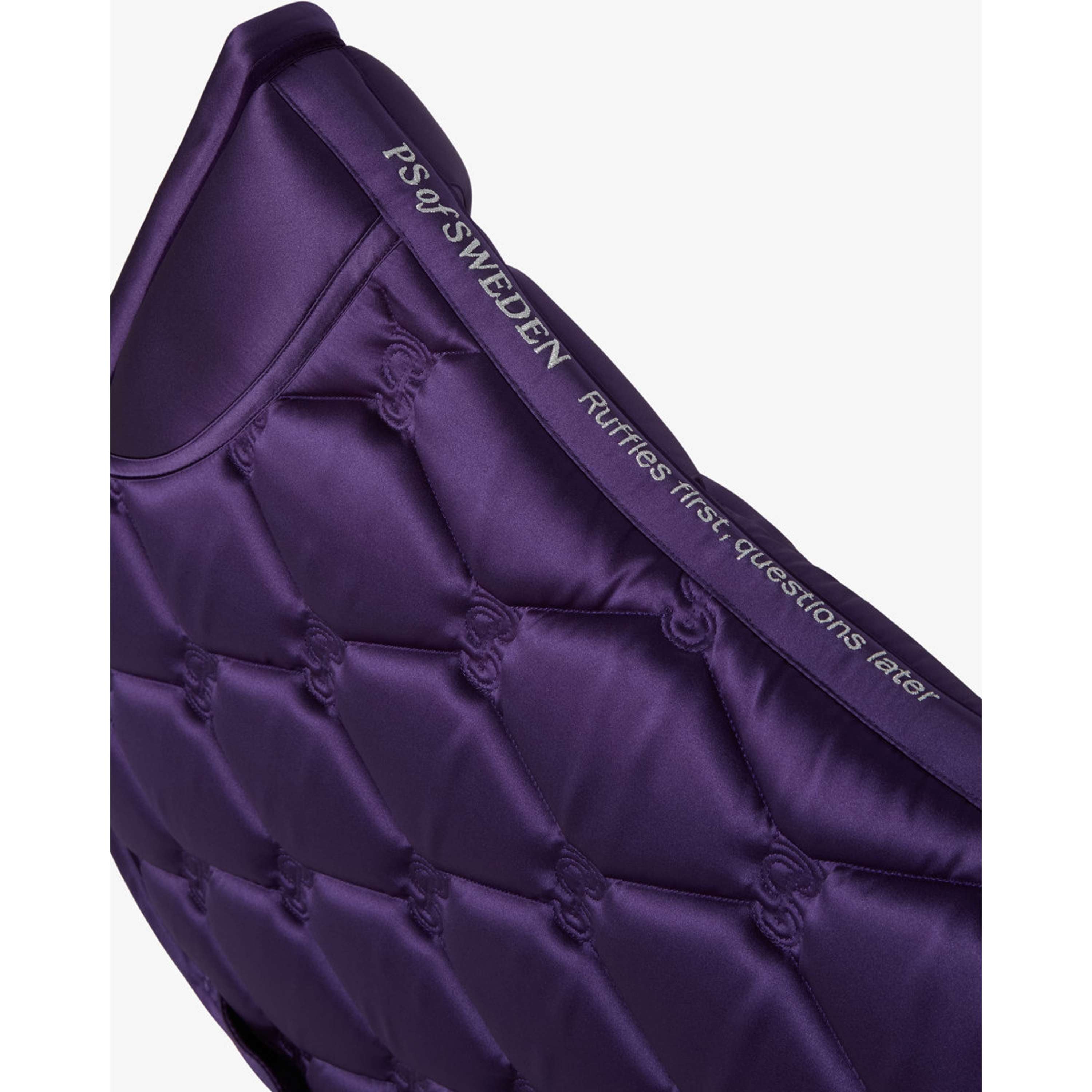 PS of Sweden Tapis de Selle Ruffle de Saut Eclipse Purple