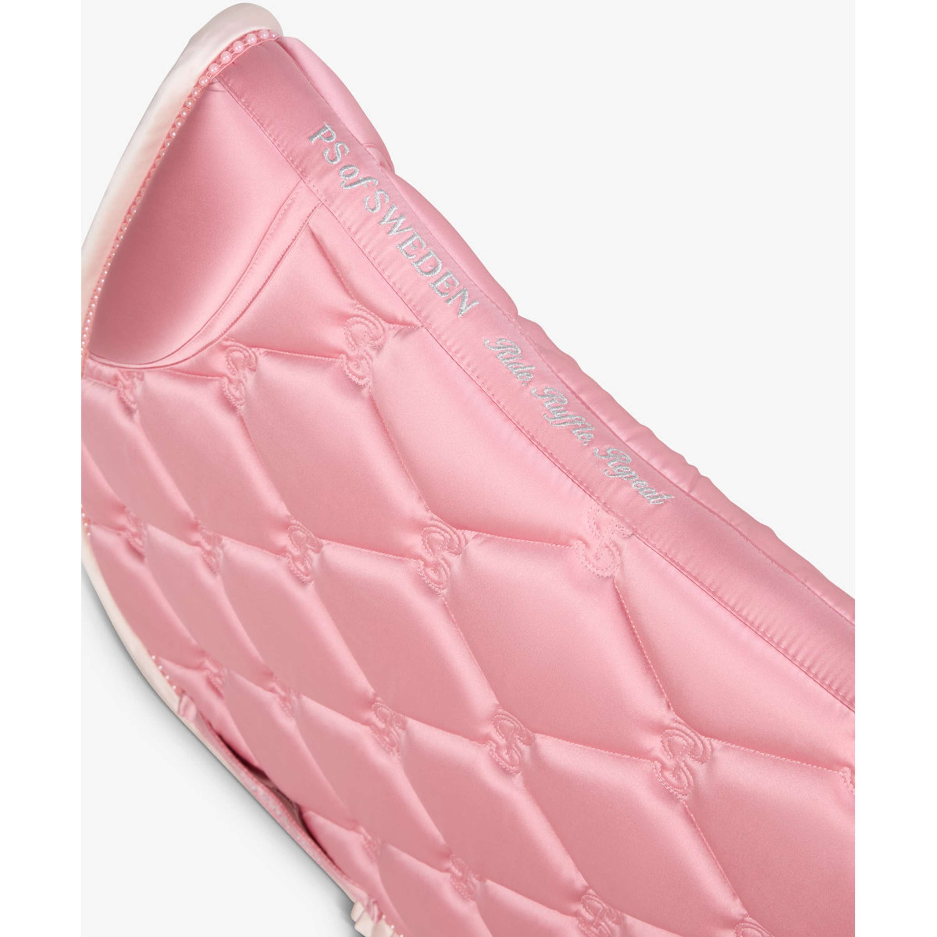 PS of Sweden Tapis de Selle Ruffle Pearl de Saut Vintage Pink