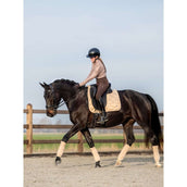 PS of Sweden Tapis de Selle Ruffle Dressage Light Sand