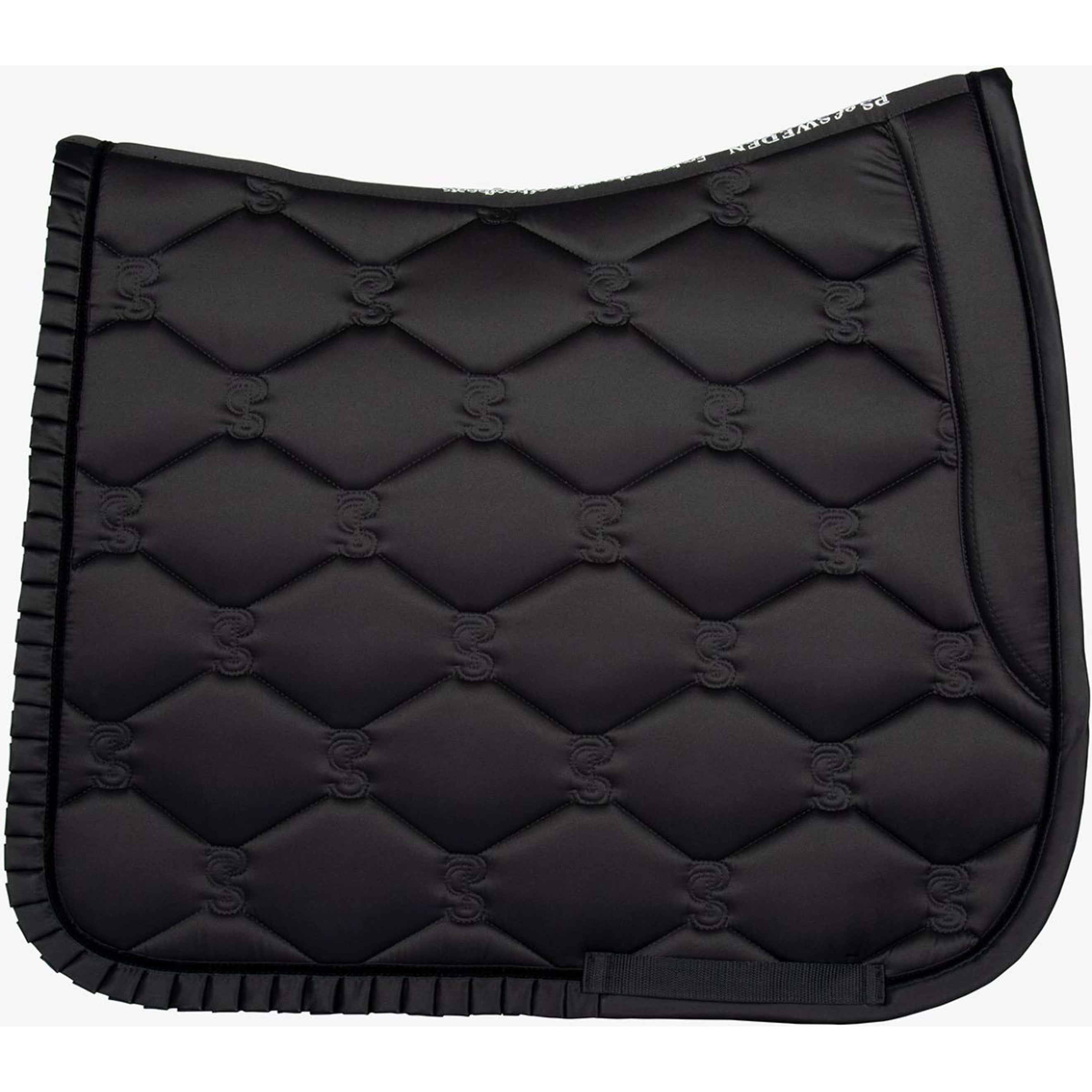 PS of Sweden Tapis de Selle Ruffle Dressage Noir PS of Sweden Tapis de Selle Ruffle Dressage Noir