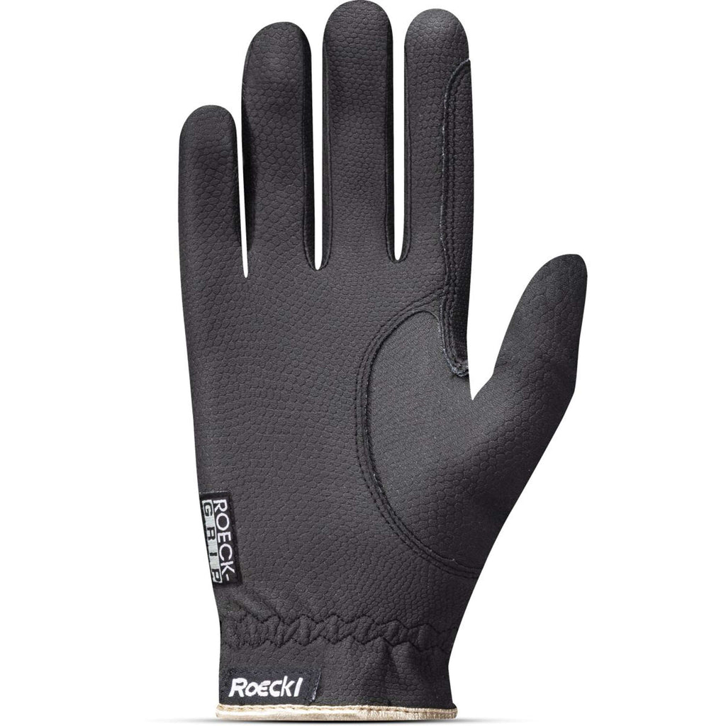 Roeckl Gants d'Équitation Lona Noir/Or