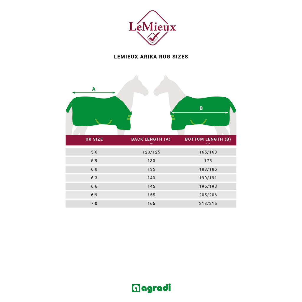 LeMieux Couverture Arika Storm-Tek Turnout 100g Marin