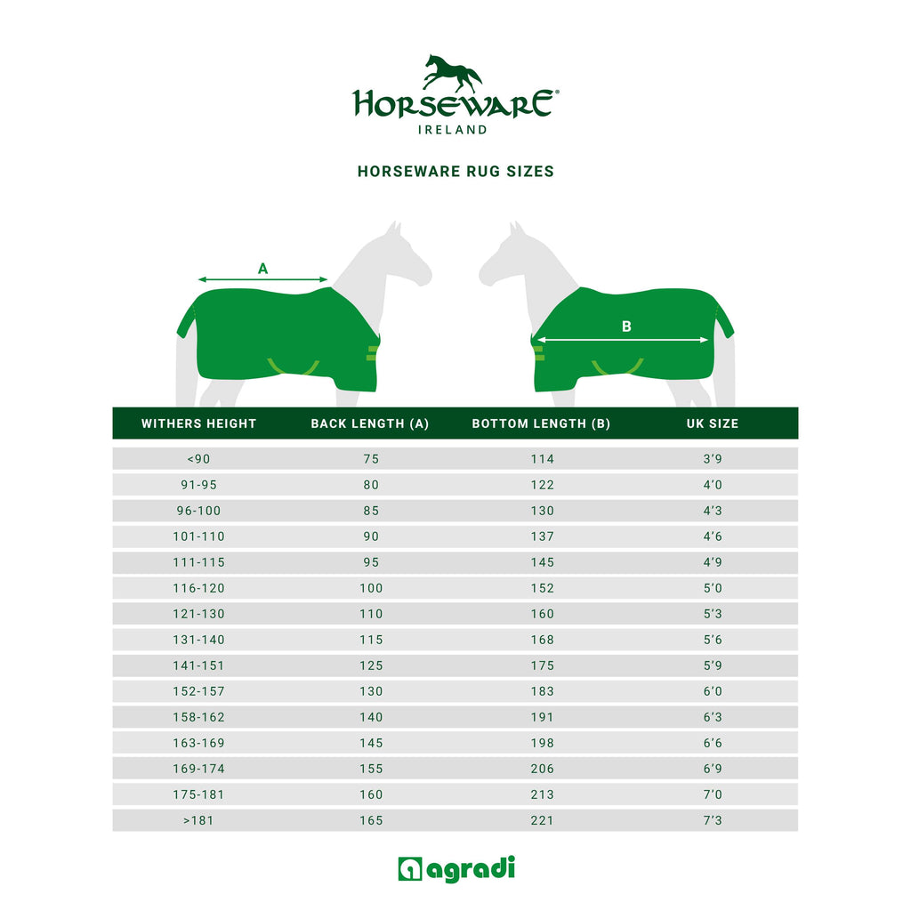 Horseware Couverture Anti-Mouches Newmarket Witney Navy