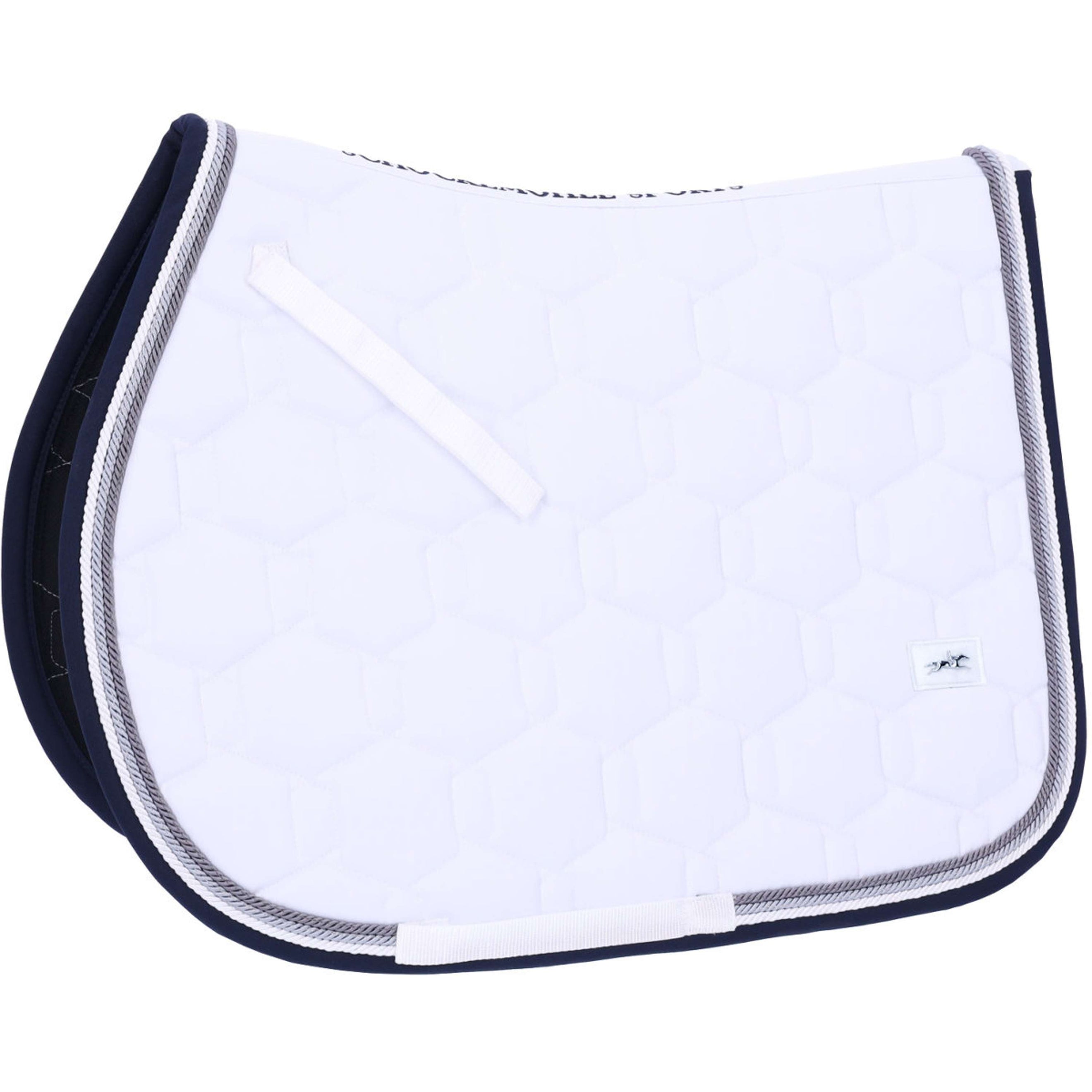 Schockemöhle Tapis de Selle SP Eco Comfort S Style de Saut Blanc Schockemöhle Tapis de Selle SP Eco Comfort S Style de Saut Blanc