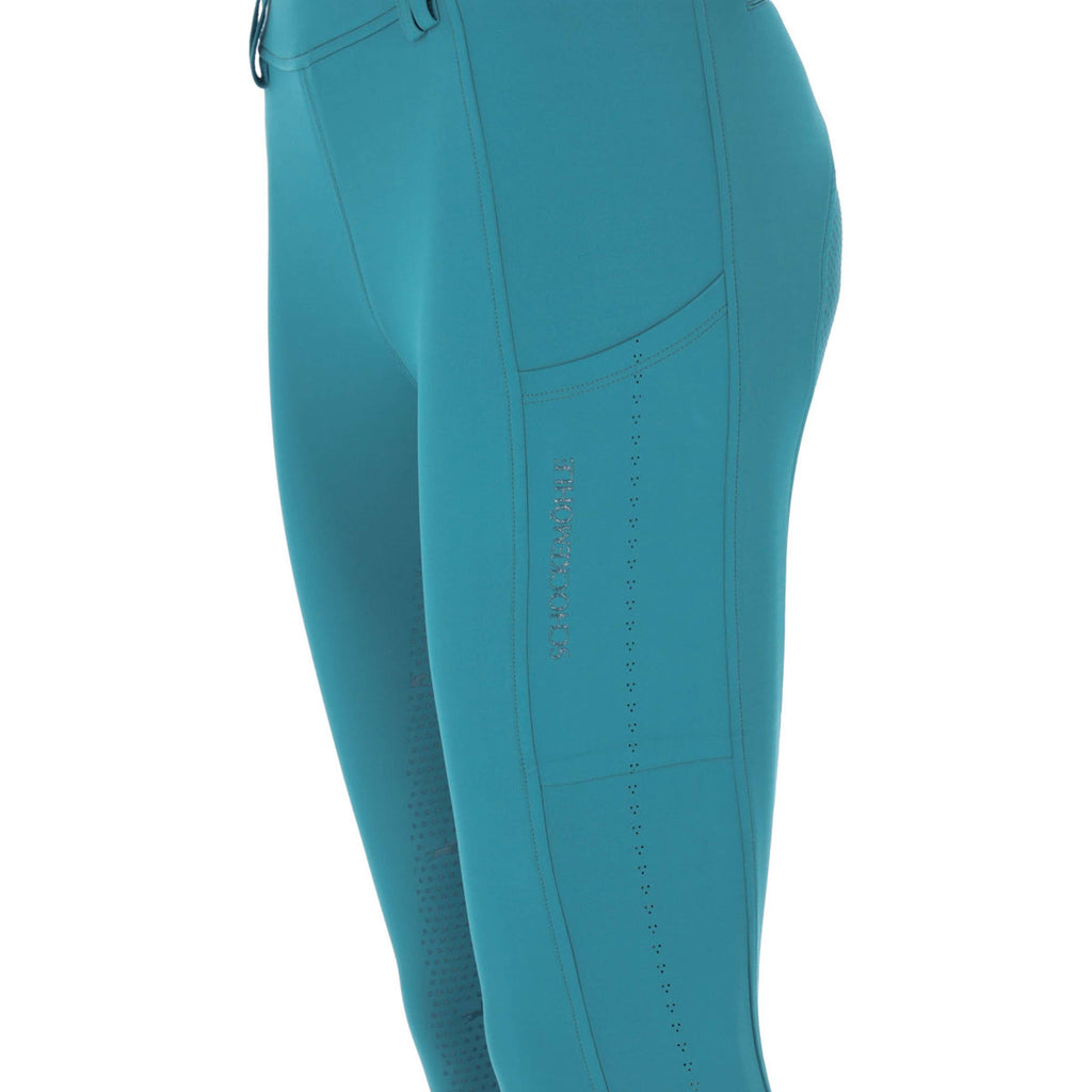 Schockemöhle Legging d'Équitation SP Air Sporty -26 Style Full Grip Colonial Blue