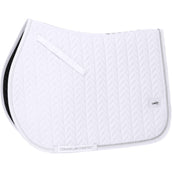 Schockemöhle Tapis de Selle SPCeramica S Style de Saut Blanc