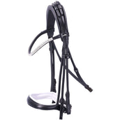 Schockemöhle Ensemble Bride SP Isabell Werth Bella Rose Noir/Blanc/Argent