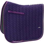 Schockemöhle Tapis de Selle SPCeramica Dressage Violet Foncé
