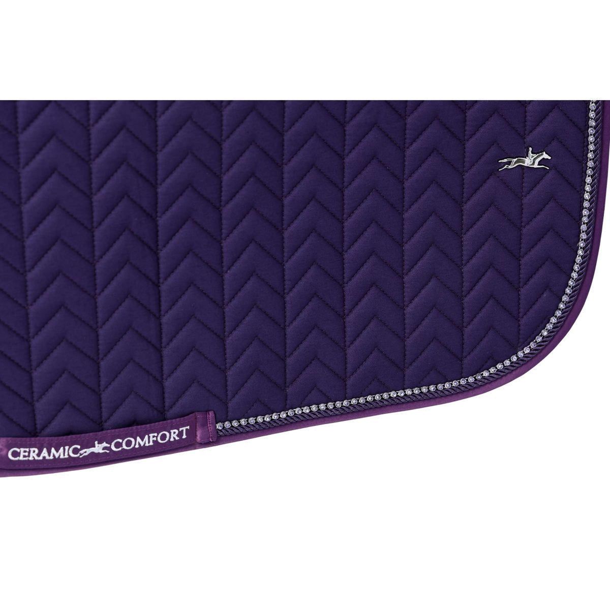 Schockemöhle Tapis de Selle SPCeramica Dressage Violet Foncé
