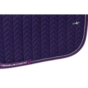 Schockemöhle Tapis de Selle SPCeramica Dressage Violet Foncé