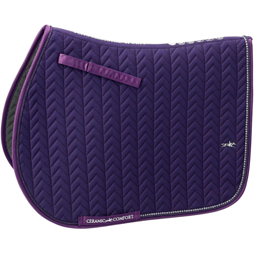Schockemöhle Tapis de Selle SPCeramica de Saut Violet Foncé Schockemöhle Tapis de Selle SPCeramica de Saut Violet Foncé