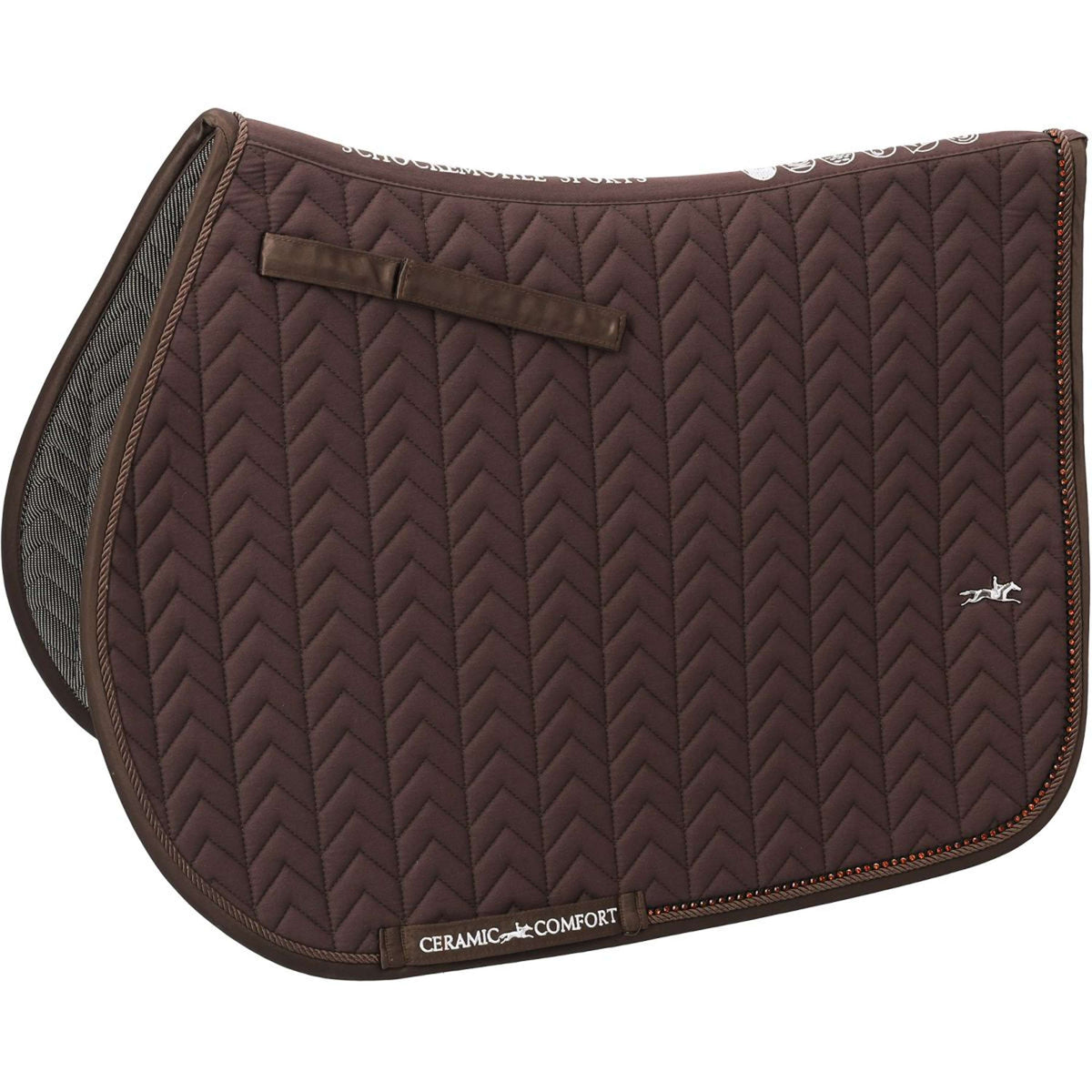 Schockemöhle Tapis de Selle SPCeramica de Saut Mocca