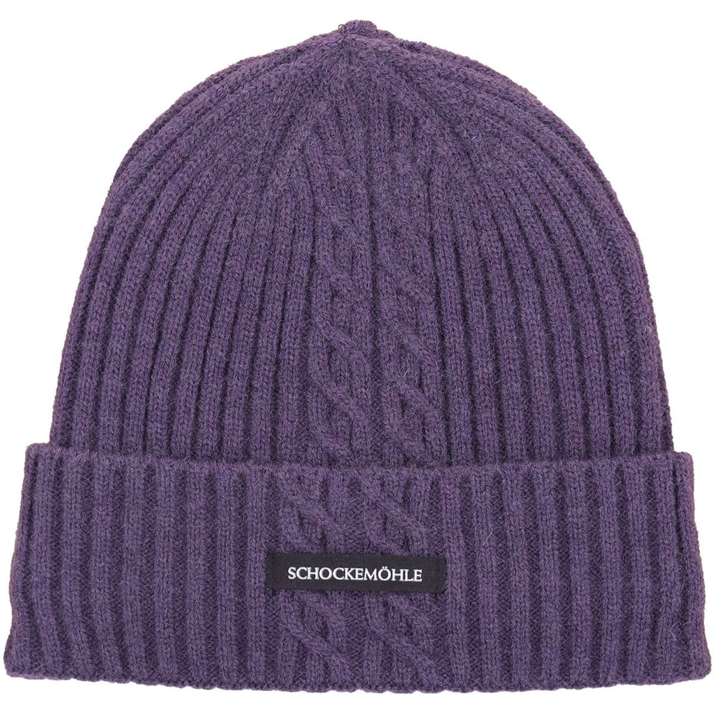 Schockemöhle Bonnet Braided Violet Foncé