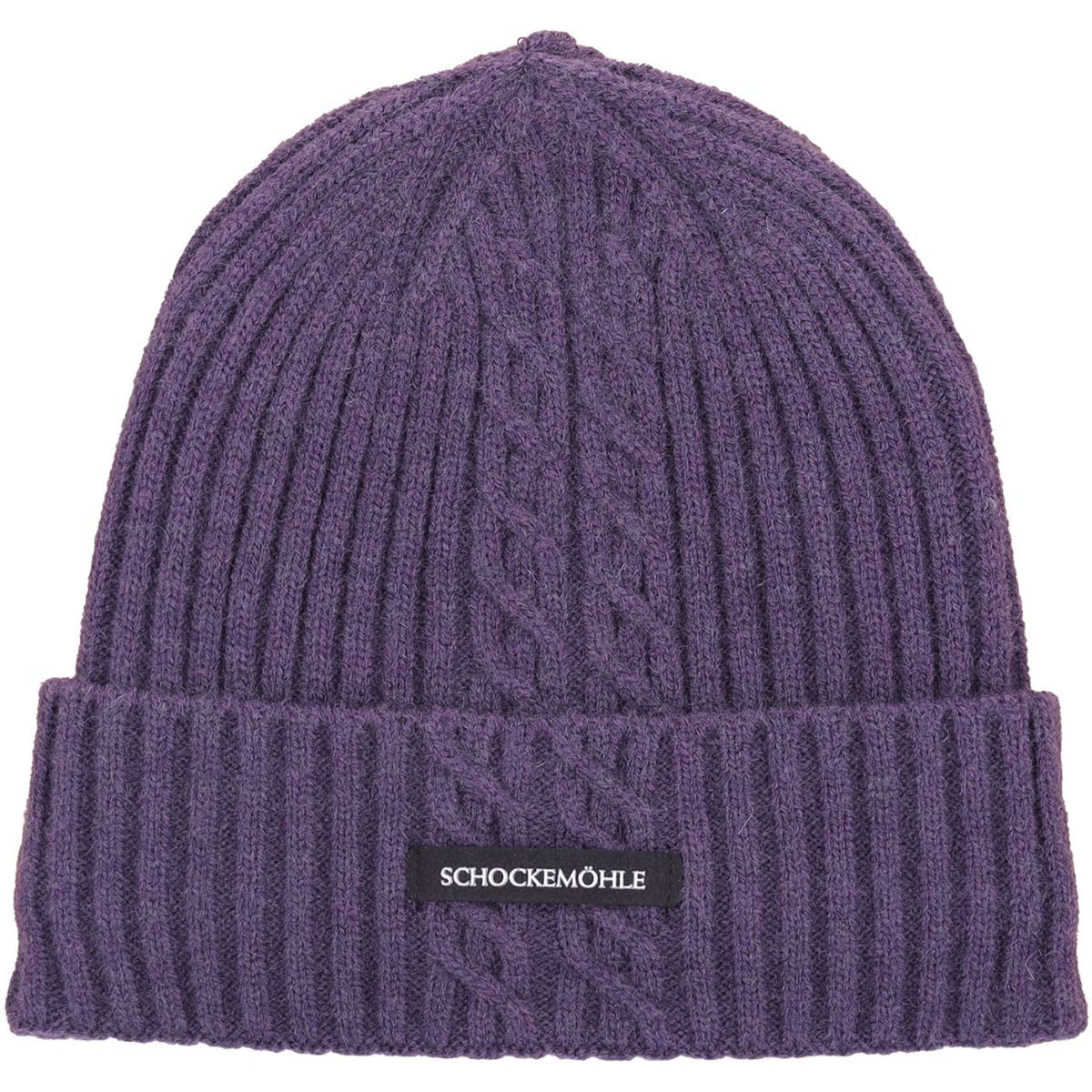 Schockemöhle Bonnet Braided Violet Foncé