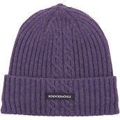 Schockemöhle Bonnet Braided Violet Foncé